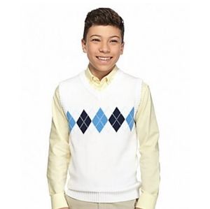 Izod Argle Sweater Vest (Size XL)